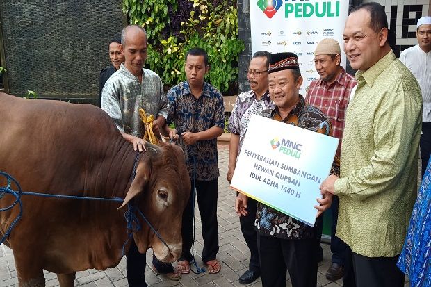 MNC Peduli Serahkan Hewan Kurban, PP Muhammadiyah: Terima kasih Telah Mempercayakan Kami