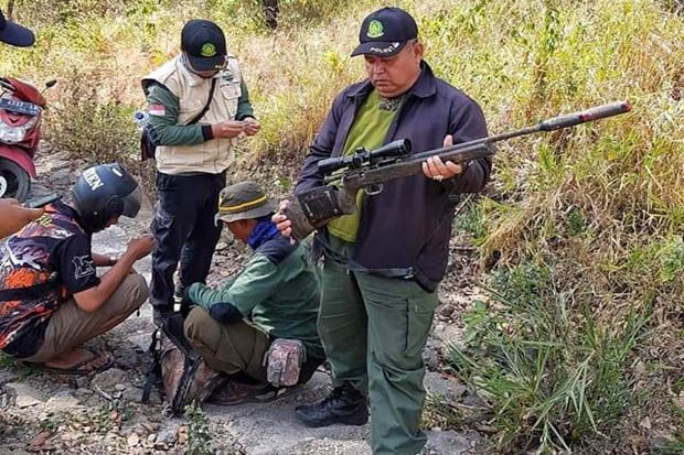 2 Pemburu Liar Ditangkap Polisi Hutan TNGC