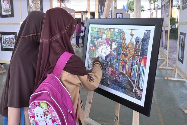 250 Karikatur Dipamerkan Kartunis Kokkang di Kendal