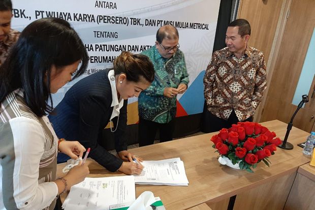 Tiga Pemenang Lelang Proyek Tol Semarang-Demak Lakukan Penandatanganan