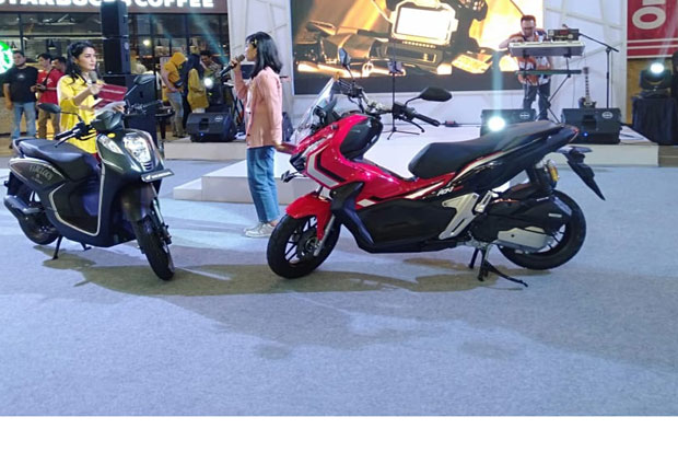 Demam Skutik Adventure, Genio dan Honda ADV150 Hadir di Pekanbaru