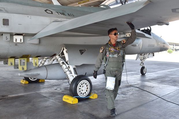 15 Pesawat Tempur F 16 dan T50i Lanud Iswahjudi Diberangkatkan ke Jakarta