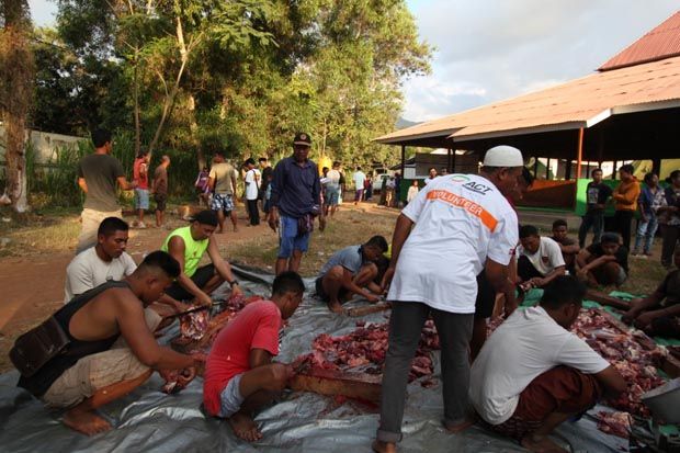 Setahun Gempa Lombok, ACT Tebarkan Kebahagiaan Idul Adha Bersama Penyintas Gempa