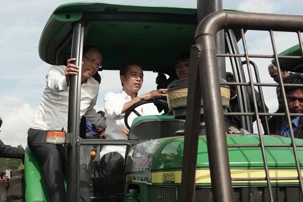 Jokowi Kagum Pertanian Indonesia Sudah Jadi Pertanian Modern