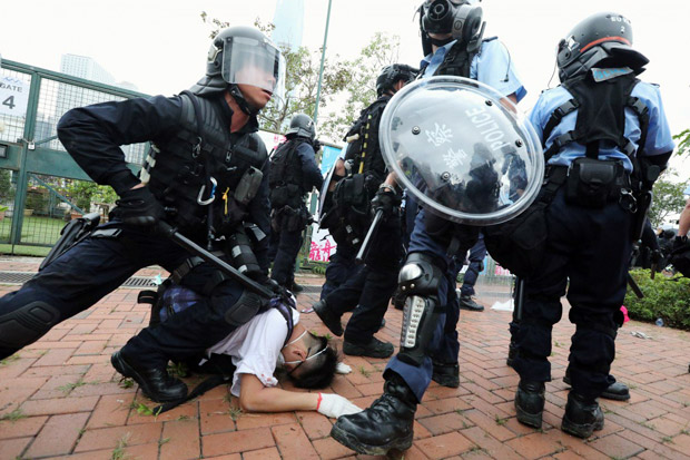 Komisaris HAM PBB Angkat Bicara Soal Aksi Polisi Hong Kong terhadap Demonstran