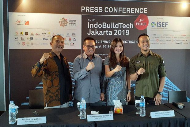 IndoBuildTech Tawarkan Inovasi Teknologi Produk Material Bangunan