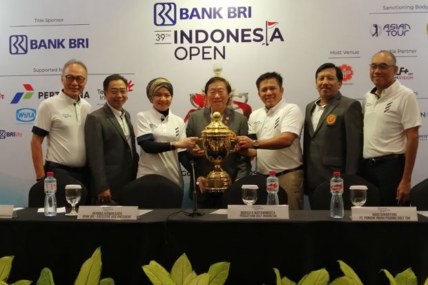 Pegolf Nasional Dapat Wild Card Bank BRI Indonesia Open