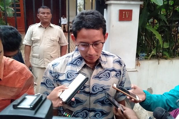 Sandiaga Uno Wakili Prabowo Hadiri Sidang Tahunan MPR