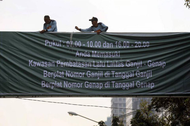 CSIS Miinta Dampak Penerapan Ganjil-Genap di Jakarta Diperhatikan