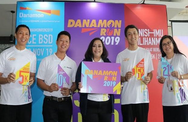 Bebas Tentukan Finis, 6.000 Pelari Siap Ramaikan Danamon Run 2019
