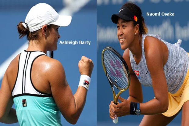 Menanti Duel Ratu Tenis Dunia Naomi Osaka vs Ashleigh Barty di Final