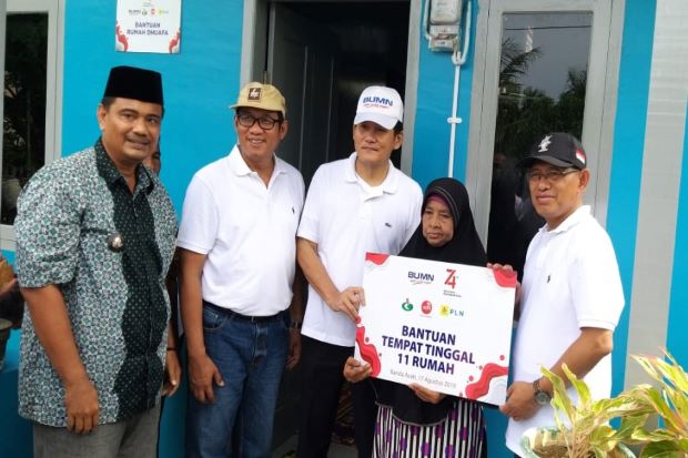 PLN Peringati HUT RI ke-74 di Ujung Barat Indonesia