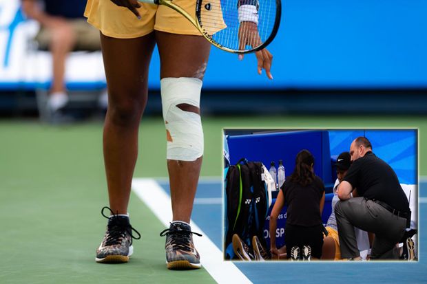 Cedera Lutut Bikin Naomi Osaka Khawatir Kehilangan Gelar US Open