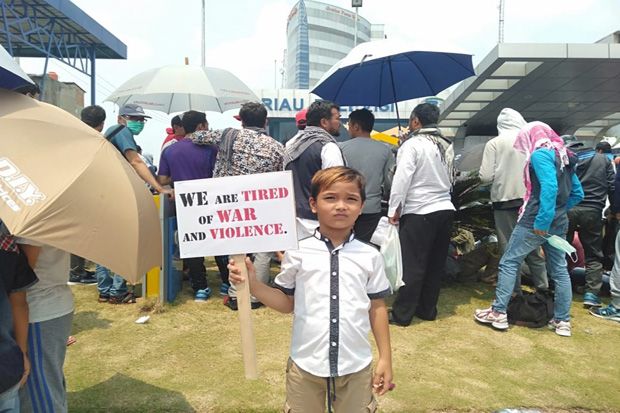 Terkatung-katung di Indonesia, 500 Imigran Demo Kantor UNHCR