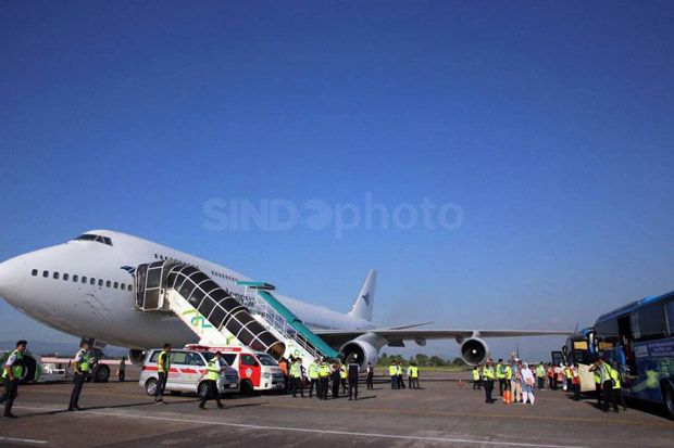 5 Bandara Angkasa Pura II Siap Sambut 233 Penerbangan Haji dari Arab Saudi