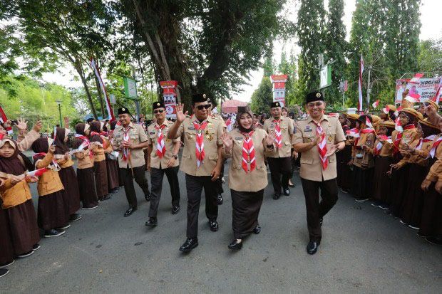 Peringatan ke- 58 Hari Pramuka Tingkat Daerah Kalsel 2019 Dihadiri Gubernur Kalsel