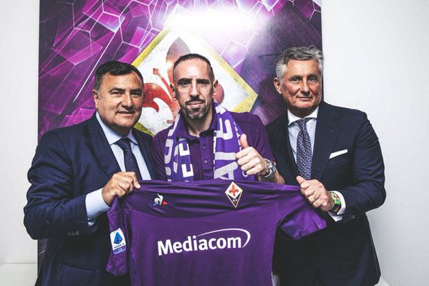 Franck Ribery Rekrutan Kedelapan Fiorentina