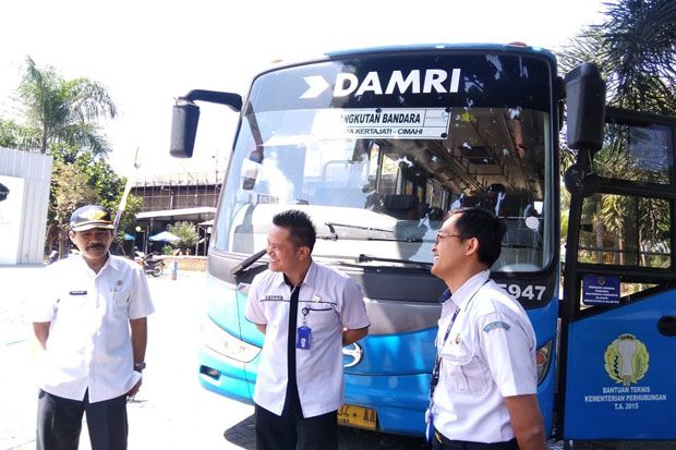 Bus Damri Resmi Layani Rute Cimahi-BIJB, Gratis Sampai Desember