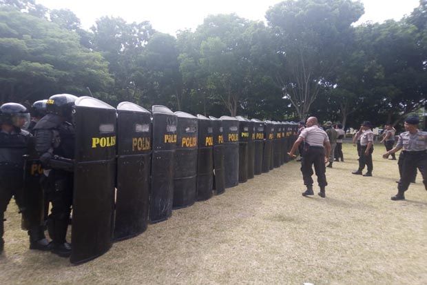 Bantu Pengamanan, Satu Kompi Brimob Gorontalo Dikirim ke Papua