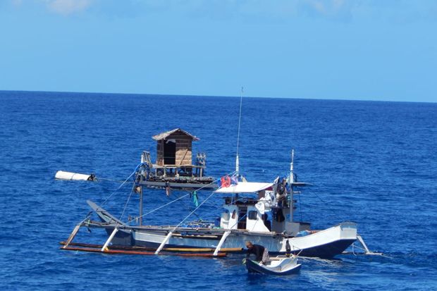 KKP Tangkap Tiga Kapal Illegal Fishing Asal Filipina di Laut Sulawesi