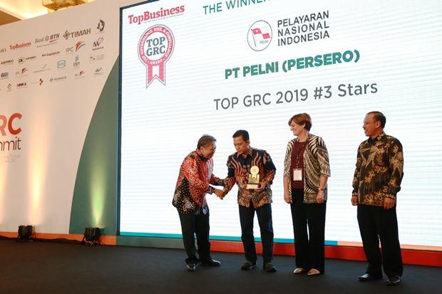 Pelni Sabet Penghargaan Top GRC 2019