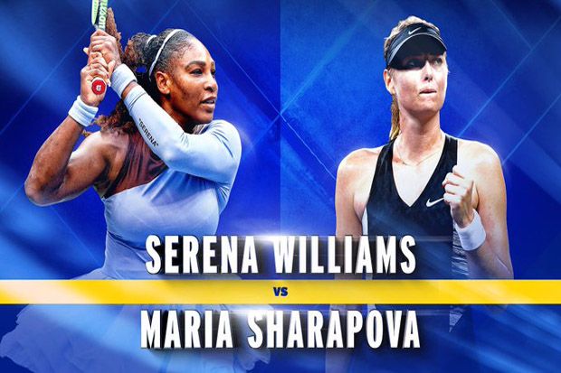 Big Match Serena vs Sharapova Guncang Babak I Grand Slam US Open