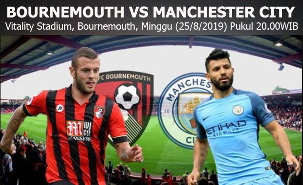 Preview Bournemouth vs Manchester City: Demi Bersaing di Puncak