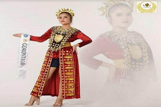 Viral, Modifikasi Baju Adat Gorontalo dengan Bawahan Celana Pendek Diprotes