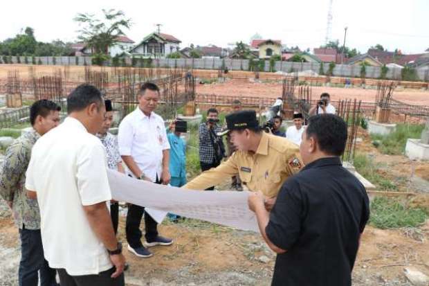Progres Pembangunan Pasar Induk Kota Pekanbaru Harus Signifikan