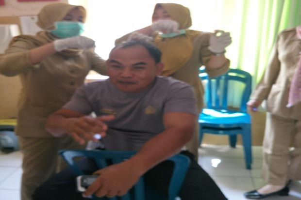 Pria Berparang Serang Mapolsek Pati, Kanit Provost Terluka