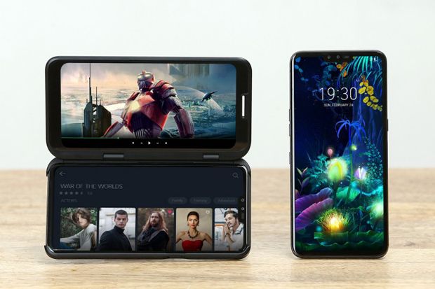 LG Gandeng Mesin Pencari Korea Kembangkan Browser Foldable Phone