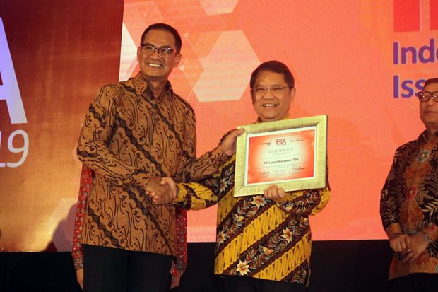 PT Lippo Karawaci Tbk Raih Indonesia Best Issuer Award 2019