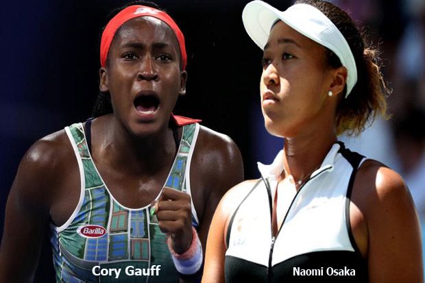 Petenis 15 Tahun Cori Gauff Buru Sejarah Lawan Naomi Osaka