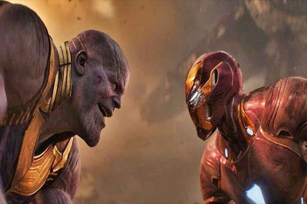 Iron Man dan Thanos Kuasai Layar Avengers: Infinity War & Endgame