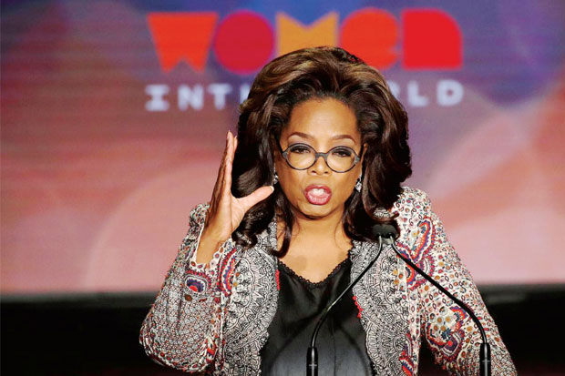 Oprah Mengajar Kepemimpinan, Jolie Fokus Isu Keamanan
