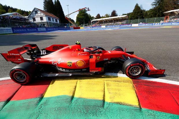 Leclerc Pole Position, Tegaskan Dominasi Ferrari di GP Belgia