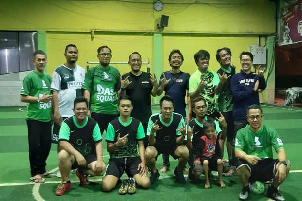 Pererat Silaturahmi, IWO Medan Gelar Laga Futsal dengan Dahnil Anzar Squad