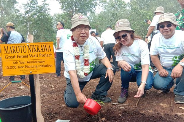 APP Sinar Mas dan Jepang Tanam 10.000 Pohon untuk Restorasi Hutan Riau