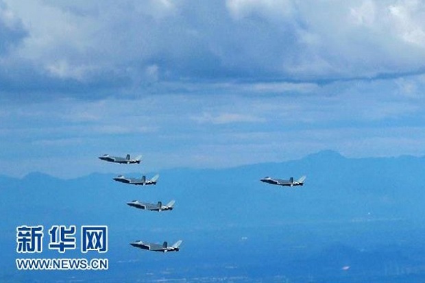 China Terbangkan 7 Jet Siluman J-20, Tanda Telah Diproduksi Massal