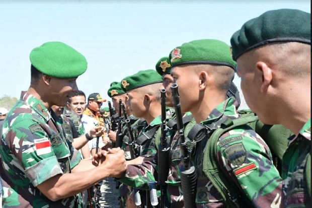 Tiba di Kupang, 2 Batalyon TNI AD Perkuat Perbatasan RI-Timor Leste