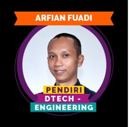 Founder Dtech-Engineering Arfian Fuadi, Lulusan SMK yang Karyanya Mendunia