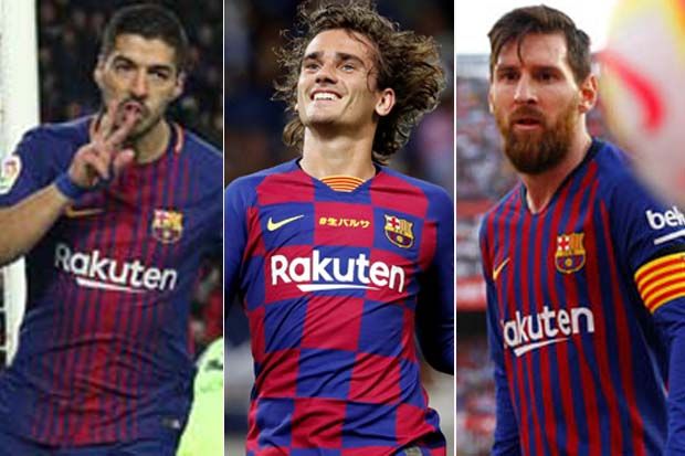 Trio Messi, Suarez, Griezmann Berpeluang Debut Lawan Valencia