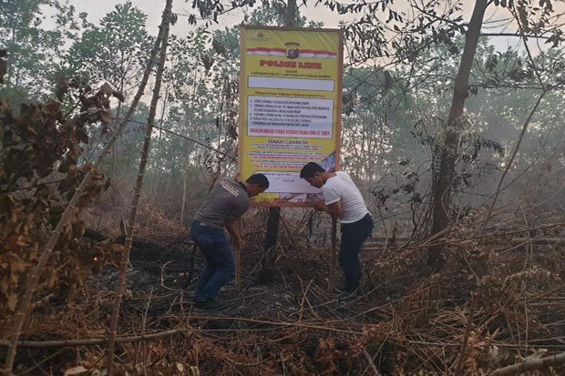 Bakar Lahan hingga Meluas,...