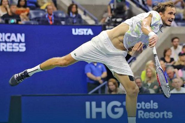 Sejarah Tembus Final US Open, Daniil Medvedev: Aku Cinta Amerika