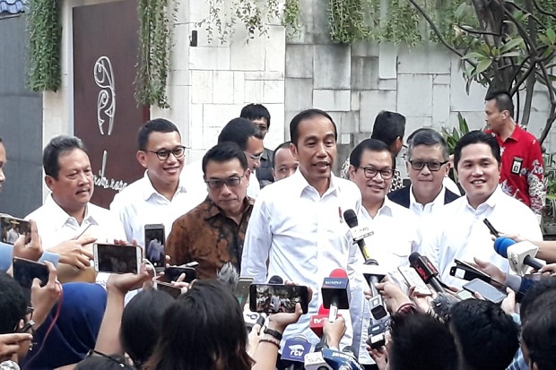 Komposisi Kabinet Tunggu Dialog Jokowi dengan Ketum Parpol