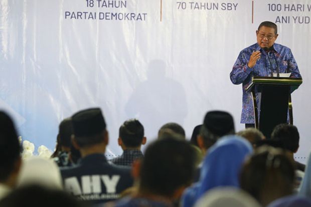 Pidato Kontemplasi, SBY Ajak Semua Pihak Dukung Pemerintahan Jokowi-Maruf