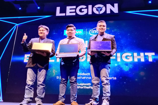 Jajaran Laptop Gaming Legion Lenovo Meluncur di Tanah Air