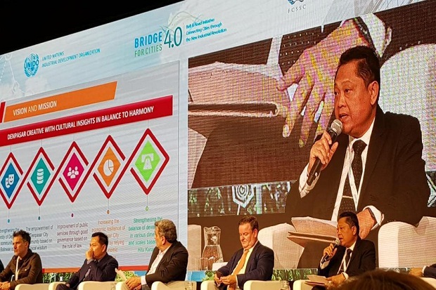Wali Kota Rai Mantra Paparkan Konsep Denpasar Smart City di Forum PBB