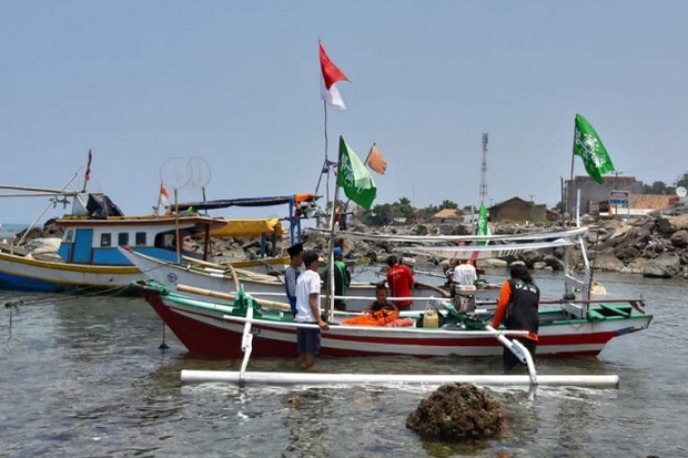 NU Peduli Bantu Nelayan Terdampak Tsunami Selat Sunda