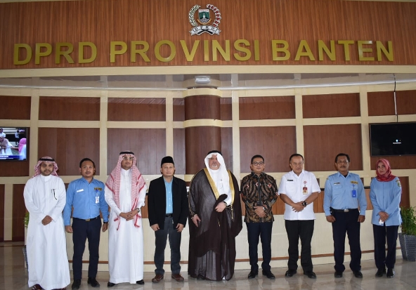 Kunjungi DPRD Banten, Duta Besar Kerajaan Arab Saudi Bahas Peluang Kerja sama